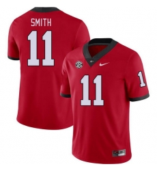 Men #11 Arian Smith Georgia Bulldogs College Football Jerseys Stitched-Red Men #11 Arian Smith Georgia Bulldogs College Football Jerseys Stitched-Red