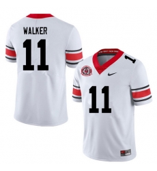 Men #11 Jalon Walker Georgia Bulldogs College Football Jerseys Sale-40th Anniversary Men #11 Jalon Walker Georgia Bulldogs College Football Jerseys Sale-40th Anniversary