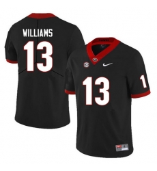 Men #13 Mykel Williams Georgia Bulldogs College Football Jerseys Sale-Black Anniversary Men #13 Mykel Williams Georgia Bulldogs College Football Jerseys Sale-Black Anniversary