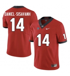 Men #14 David Daniel-Sisavanh Georgia Bulldogs College Football Jerseys Sale-Red Anniversary Men #14 David Daniel-Sisavanh Georgia Bulldogs College Football Jerseys Sale-Red Anniversary