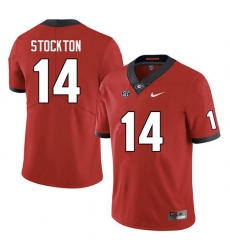 Men #14 Gunner Stockton Georgia Bulldogs College Football Jerseys Sale-Red Anniversary Men #14 Gunner Stockton Georgia Bulldogs College Football Jerseys Sale-Red Anniversary