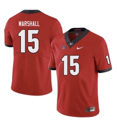 Men #15 Trezmen Marshall Georgia Bulldogs College Football Jerseys Sale-red Men #15 Trezmen Marshall Georgia Bulldogs College Football Jerseys Sale-red