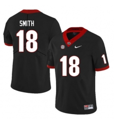 Men #18 C.J. Smith Georgia Bulldogs College Football Jerseys Sale-Black Anniversary Men #18 C.J. Smith Georgia Bulldogs College Football Jerseys Sale-Black Anniversary