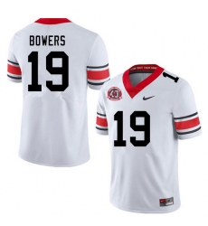 Men #19 Brock Bowers Georgia Bulldogs Nationals Champions 40th Anniversary College Football Jerseys Men #19 Brock Bowers Georgia Bulldogs Nationals Champions 40th Anniversary College Football Jerseys
