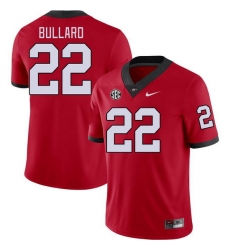 Men #22 Javon Bullard Georgia Bulldogs College Football Jerseys Stitched-Red Men #22 Javon Bullard Georgia Bulldogs College Football Jerseys Stitched-Red