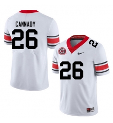 Men #26 Jehlen Cannady Georgia Bulldogs College Football Jerseys Sale-40th Anniversary Men #26 Jehlen Cannady Georgia Bulldogs College Football Jerseys Sale-40th Anniversary
