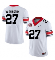 Men #27 C.J. Washington Georgia Bulldogs College Football Jerseys Sale-40th Anniversary Men #27 C.J. Washington Georgia Bulldogs College Football Jerseys Sale-40th Anniversary