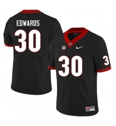 Men #30 Daijun Edwards Georgia Bulldogs College Football Jerseys Sale-Black Anniversary Men #30 Daijun Edwards Georgia Bulldogs College Football Jerseys Sale-Black Anniversary