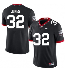 Men #32 Cash Jones Georgia Bulldogs College Football Jerseys Sale-100th Anniversary Men #32 Cash Jones Georgia Bulldogs College Football Jerseys Sale-100th Anniversary