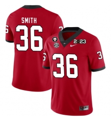 Men #36 Colby Smith Georgia Bulldogs 2022-23 CTP National Championship Football Jerseys Men #36 Colby Smith Georgia Bulldogs 2022-23 CTP National Championship Football Jerseys