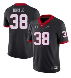 Men #38 Brooks Bortle Georgia Bulldogs College Football Jerseys Stitched-Black Men #38 Brooks Bortle Georgia Bulldogs College Football Jerseys Stitched-Black