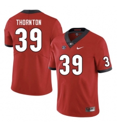 Men #39 Miles Thornton Georgia Bulldogs College Football Jerseys Sale-Red Men #39 Miles Thornton Georgia Bulldogs College Football Jerseys Sale-Red