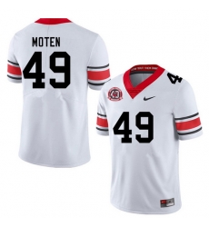 Men #49 Jamier Moten Georgia Bulldogs College Football Jerseys Sale-40th Anniversary Men #49 Jamier Moten Georgia Bulldogs College Football Jerseys Sale-40th Anniversary