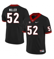 Men #52 Christen Miller Georgia Bulldogs College Football Jerseys Sale-Black Men #52 Christen Miller Georgia Bulldogs College Football Jerseys Sale-Black