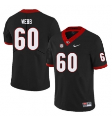 Men #60 Clay Webb Georgia Bulldogs College Football Jerseys Sale-Black Men #60 Clay Webb Georgia Bulldogs College Football Jerseys Sale-Black