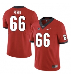 Men #66 Dalton Perry Georgia Bulldogs College Football Jerseys Sale-Red Men #66 Dalton Perry Georgia Bulldogs College Football Jerseys Sale-Red