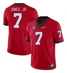 Men #7 Marvin Jones Jr Georgia Bulldogs College Football Jerseys Stitched-Red Men #7 Marvin Jones Jr Georgia Bulldogs College Football Jerseys Stitched-Red