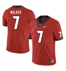 Men #7 Quay Walker Georgia Bulldogs College Football Jerseys Sale-Red Men #7 Quay Walker Georgia Bulldogs College Football Jerseys Sale-Red