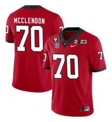 Men #70 Warren McClendon Georgia Bulldogs 2022-23 CTP National Championship Football Jerseys Men #70 Warren McClendon Georgia Bulldogs 2022-23 CTP National Championship Football Jerseys