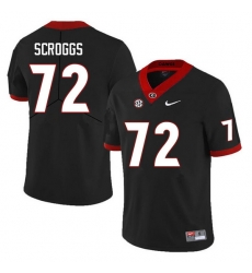 Men #72 Griffin Scroggs Georgia Bulldogs College Football Jerseys Sale-Black Anniversary Men #72 Griffin Scroggs Georgia Bulldogs College Football Jerseys Sale-Black Anniversary