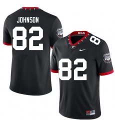 Men #82 Logan Johnson Georgia Bulldogs College Football Jerseys Sale-100th Anniversary Men #82 Logan Johnson Georgia Bulldogs College Football Jerseys Sale-100th Anniversary