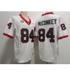 Men #84 Ladd McConkey Georgia Bulldogs F U S E College White Football Jerseys Men #84 Ladd McConkey Georgia Bulldogs F U S E College White Football Jerseys