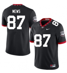 Men #87 Mekhi Mews Georgia Bulldogs College Football Jerseys Sale-100th Anniversary Men #87 Mekhi Mews Georgia Bulldogs College Football Jerseys Sale-100th Anniversary