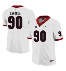 Men #90 Jake Camarda Georgia Bulldogs College Football Jerseys white Men #90 Jake Camarda Georgia Bulldogs College Football Jerseys white