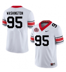 Men #95 Shone Washington Georgia Bulldogs College Football Jerseys Sale-40th Anniversary Men #95 Shone Washington Georgia Bulldogs College Football Jerseys Sale-40th Anniversary