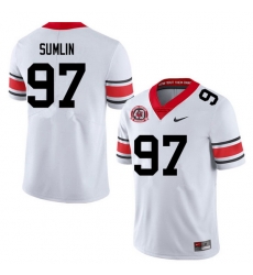 Men #97 Matthew Sumlin Georgia Bulldogs College Football Jerseys Sale-40th Anniversary Men #97 Matthew Sumlin Georgia Bulldogs College Football Jerseys Sale-40th Anniversary