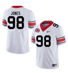 Men #98 Noah Jones Georgia Bulldogs Nationals Champions 40th Anniversary College Football Jerseys Sa Men #98 Noah Jones Georgia Bulldogs Nationals Champions 40th Anniversary College Football Jerseys Sa