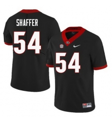Men Georgia Bulldogs #54 Justin Shaffer College Football Jerseys Sale-Black Men Georgia Bulldogs #54 Justin Shaffer College Football Jerseys Sale-Black