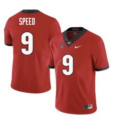 Men Georgia Bulldogs #9 Ameer Speed College Football Jerseys Sale-Red Men Georgia Bulldogs #9 Ameer Speed College Football Jerseys Sale-Red