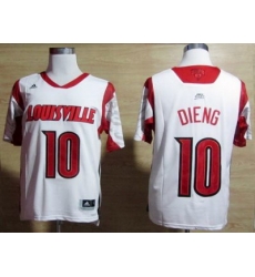 Louisville Cardinals 10 Gorgui Dieng White College NCAA Jerseys Louisville Cardinals 10 Gorgui Dieng White College NCAA Jerseys