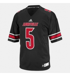 Louisville Cardinals Teddy Bridgewater College Football Black Jersey Louisville Cardinals Teddy Bridgewater College Football Black Jersey