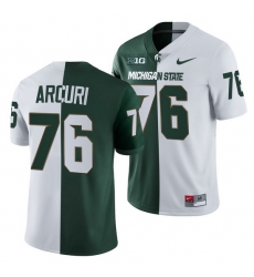 Michigan State Spartans Aj Arcuri Michigan State Spartans Split Edition 2021 22 Jersey Michigan State Spartans Aj Arcuri Michigan State Spartans Split Edition 2021 22 Jersey