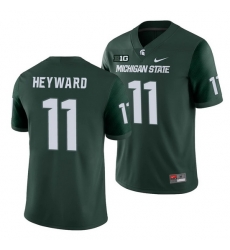 Michigan State Spartans Connor Heyward Green College Football Michigan State Spartans Jersey Michigan State Spartans Connor Heyward Green College Football Michigan State Spartans Jersey