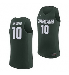Michigan State Spartans Joey Hauser Michigan State Spartans Replica Basketball Jersey Michigan State Spartans Joey Hauser Michigan State Spartans Replica Basketball Jersey
