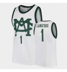 Michigan State Spartans Josh Langford White Vault Mac Men'S Jersey Michigan State Spartans Josh Langford White Vault Mac Men'S Jersey