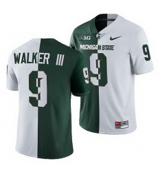 Michigan State Spartans Kenneth Walker Iii Michigan State Spartans Split Edition 2021 22 Jersey Michigan State Spartans Kenneth Walker Iii Michigan State Spartans Split Edition 2021 22 Jersey