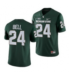 Michigan State Spartans Le'Veon Bell Green College Football Nfl Game Jersey Michigan State Spartans Le'Veon Bell Green College Football Nfl Game Jersey