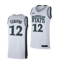 Michigan State Spartans Mateen Cleaves White Retro Limited Men'S Jersey Michigan State Spartans Mateen Cleaves White Retro Limited Men'S Jersey