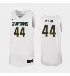 Michigan State Spartans Nick Ward White Replica Men'S Jersey Michigan State Spartans Nick Ward White Replica Men'S Jersey