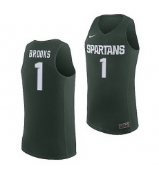 Michigan State Spartans Pierre Brooks Michigan State Spartans Replica Basketball Jersey Michigan State Spartans Pierre Brooks Michigan State Spartans Replica Basketball Jersey