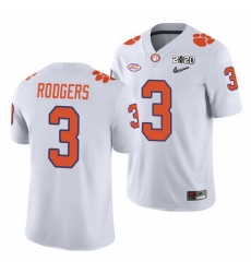 Clemson Tigers Amari Rodgers White College Football Men'S Jersey Clemson Tigers Amari Rodgers White College Football Men'S Jersey