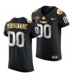 Clemson Tigers Custom Black Golden Edition Jersey Clemson Tigers Custom Black Golden Edition Jersey