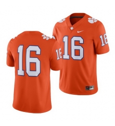 Clemson Tigers Orange Game Men'S Jersey 0 Clemson Tigers Orange Game Men'S Jersey 0
