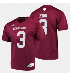 Men Texas A M Aggies Christian Kirk College Football Maroon Jersey Men Texas A M Aggies Christian Kirk College Football Maroon Jersey
