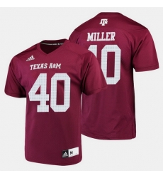 Men Texas A M Aggies Von Miller College Football Maroon Jersey Men Texas A M Aggies Von Miller College Football Maroon Jersey