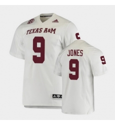 Men Texas A&M Aggies Hezekiah Jones College Football White Premier Jersey Men Texas A&M Aggies Hezekiah Jones College Football White Premier Jersey